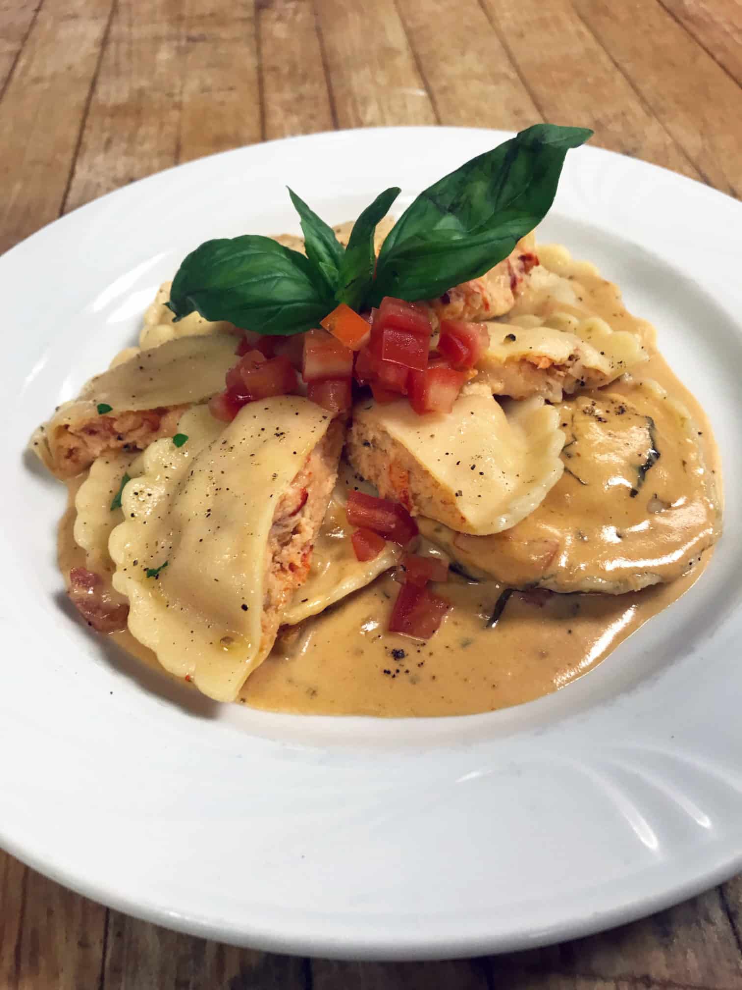 lobster ravioli Lilly's Fresh Pasta